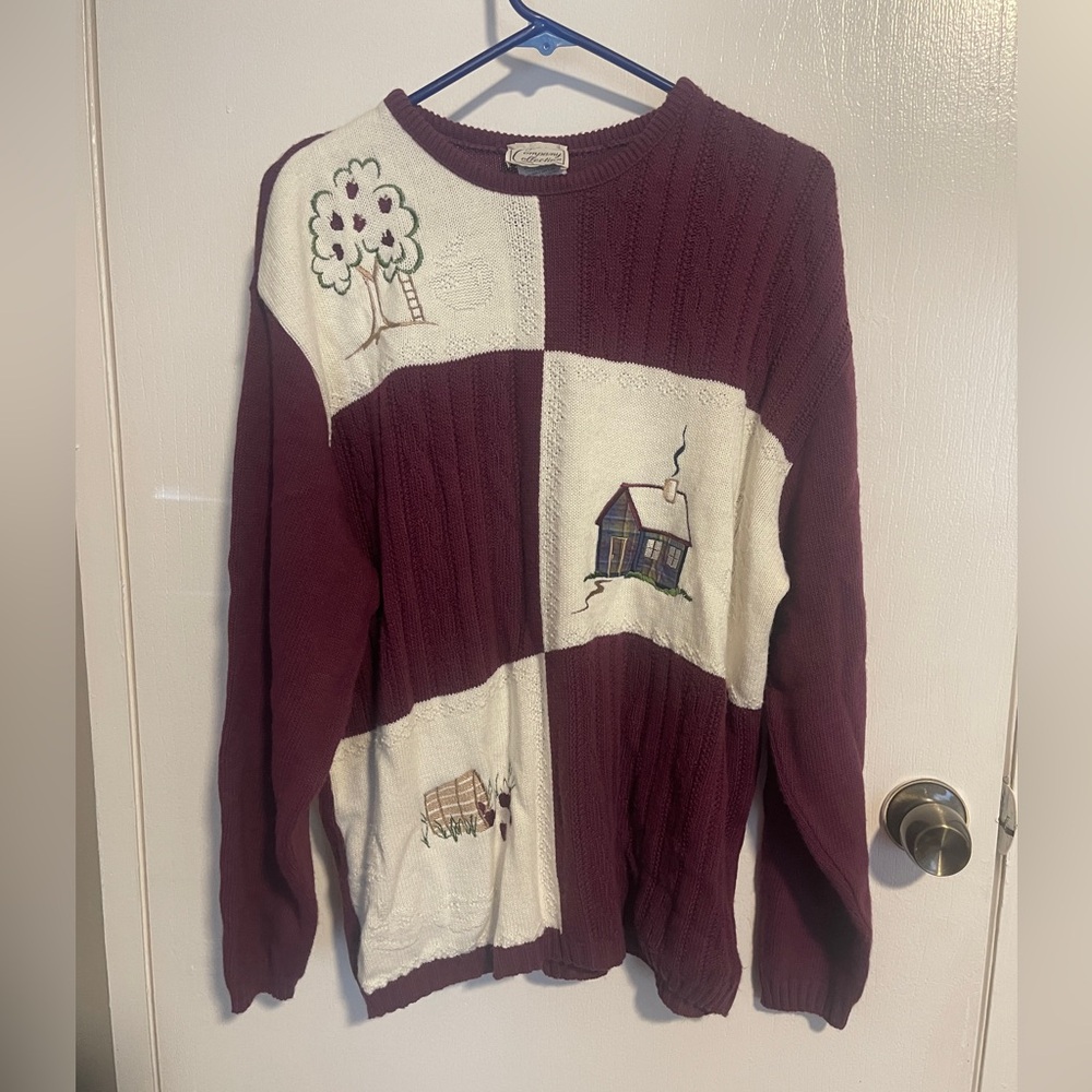 Vintage 90s Company Collection Sweater XL  Made USA